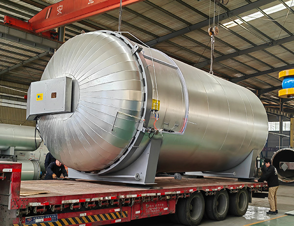 高压胶管大直径硫化罐